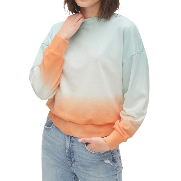 gap french terry sweatshirt